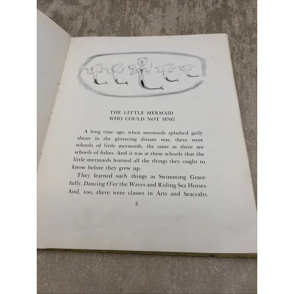 Louis Slobodkin / The Little Mermaid Who Could Not Sing 1st Edition 1956